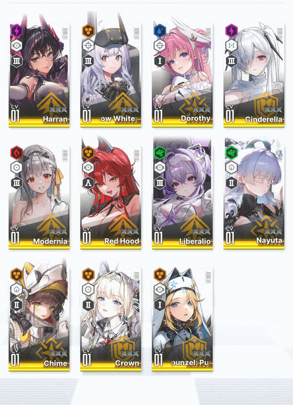 [GLOBAL] GODDESS OF VICTORY NIKKE 22SSR Modernia+skin+Liberalio+Nayuta+Dorothy+Cinderella+Crown+Harran+Red Hood+skin+Rei++ starter account-Mobile Games Starter
