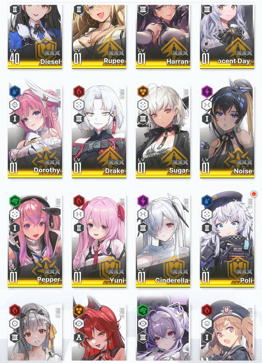 [GLOBAL] GODDESS OF VICTORY NIKKE 22SSR Modernia+skin+Liberalio+Nayuta+Dorothy+Cinderella+Crown+Harran+Red Hood+skin+Rei++ starter account-Mobile Games Starter