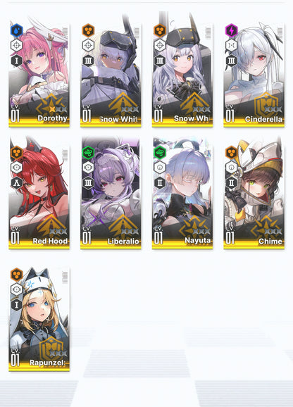 [GLOBAL] GODDESS OF VICTORY NIKKE 22SSR+Pity Liberalio+Nayuta+Dorothy+Red Hood+skin+Cinderella+Soda+Rei++ starter account-Mobile Games Starter