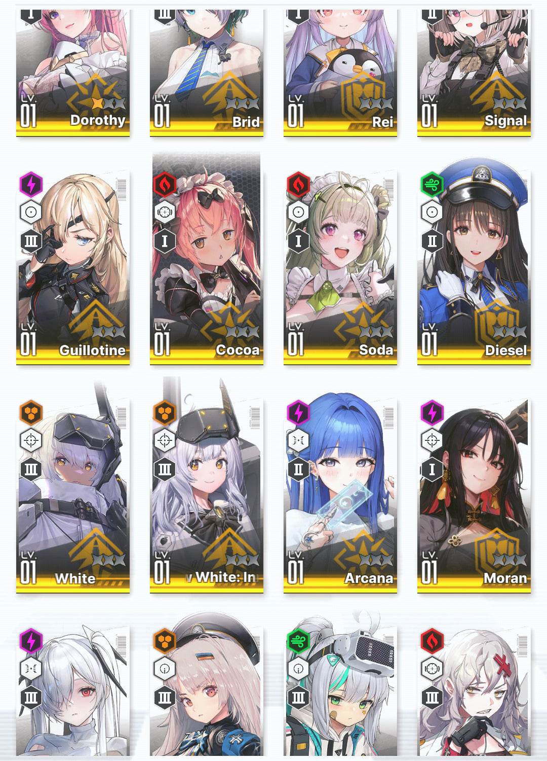 [GLOBAL] GODDESS OF VICTORY NIKKE 22SSR+Pity Liberalio+Nayuta+Dorothy+Red Hood+skin+Cinderella+Soda+Rei++ starter account-Mobile Games Starter