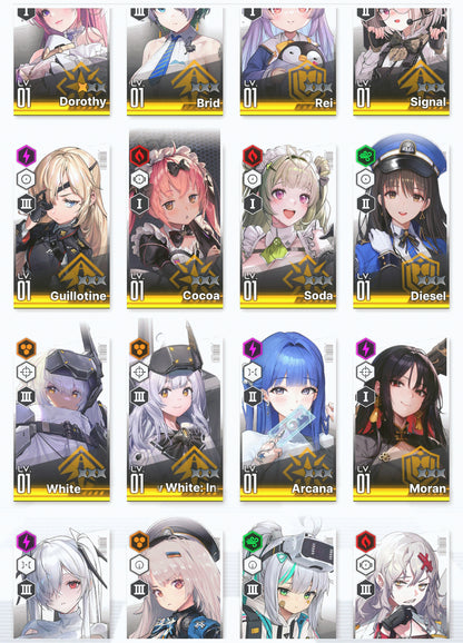 [GLOBAL] GODDESS OF VICTORY NIKKE 22SSR+Pity Liberalio+Nayuta+Dorothy+Red Hood+skin+Cinderella+Soda+Rei++ starter account-Mobile Games Starter