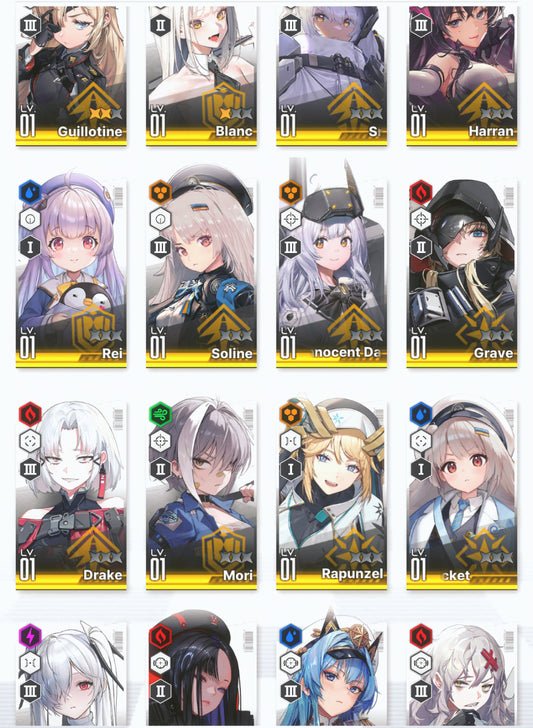 [GLOBAL] GODDESS OF VICTORY NIKKE 23SSR Nayuta+Red Hood+Skin+Cinderella+Grave+Harran+Blanc+Snow White+Rei++ starter account-Mobile Games Starter