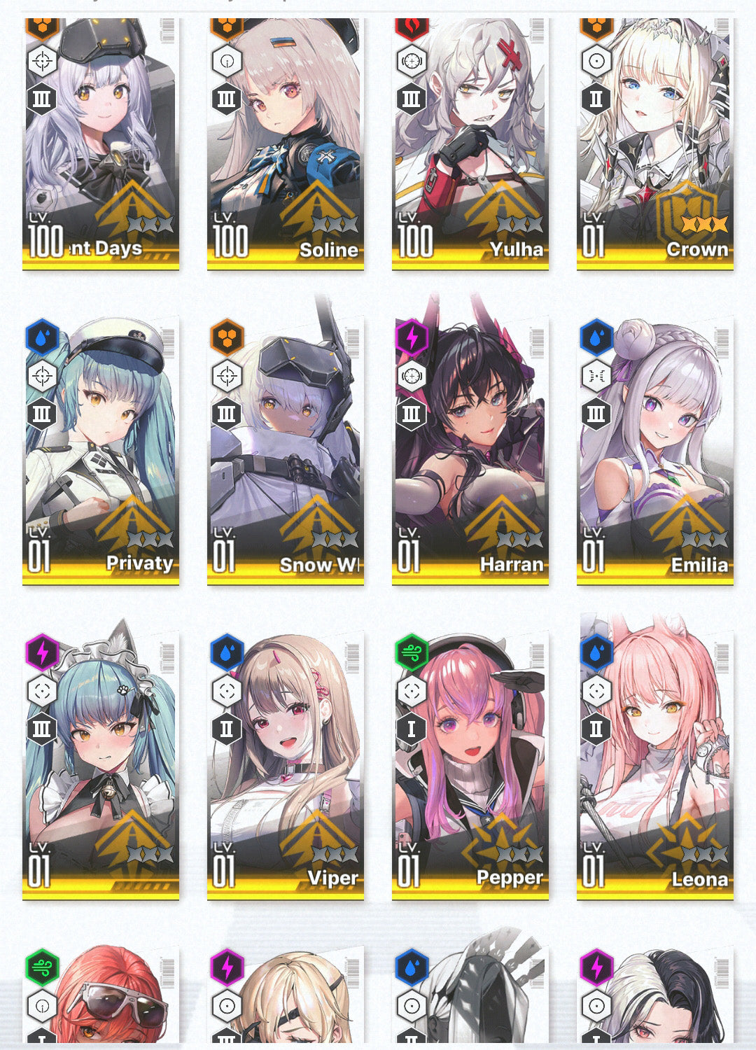 [GLOBAL] GODDESS OF VICTORY NIKKE 24SSR 22000 gems+MLB 4 Crown+Emilia+Rem+skin+Ram+Harran+Yulha+Leona+Maid Privaty++ starter account Re:Zero-Mobile Games Starter