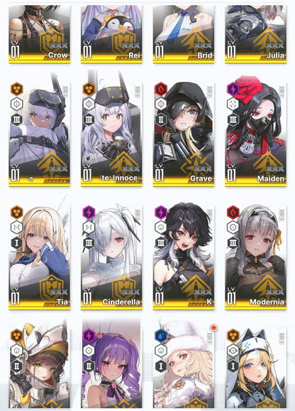 [GLOBAL] GODDESS OF VICTORY NIKKE 24SSR 3 Red Hood+skin+Modernia+Cinderella+Grave+Blanc+Privaty+Isabel+Milk+Rei++ starter account-Mobile Games Starter