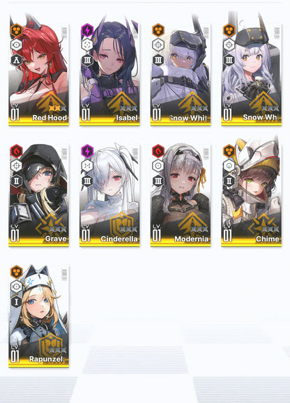 [GLOBAL] GODDESS OF VICTORY NIKKE 24SSR 3 Red Hood+skin+Modernia+Cinderella+Grave+Blanc+Privaty+Isabel+Milk+Rei++ starter account-Mobile Games Starter