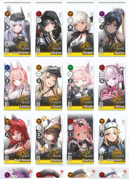 [GLOBAL] GODDESS OF VICTORY NIKKE 24SSR Dorothy+Red Hood+skin+Cinderella+Grave+Viper+Rei++ starter account-Mobile Games Starter