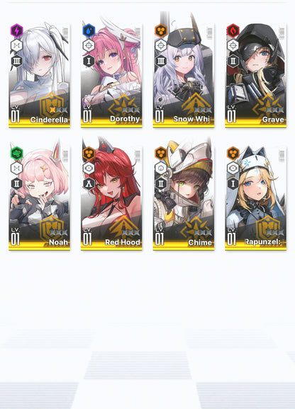 [GLOBAL] GODDESS OF VICTORY NIKKE 24SSR Dorothy+Red Hood+skin+Cinderella+Grave+Viper+Rei++ starter account-Mobile Games Starter