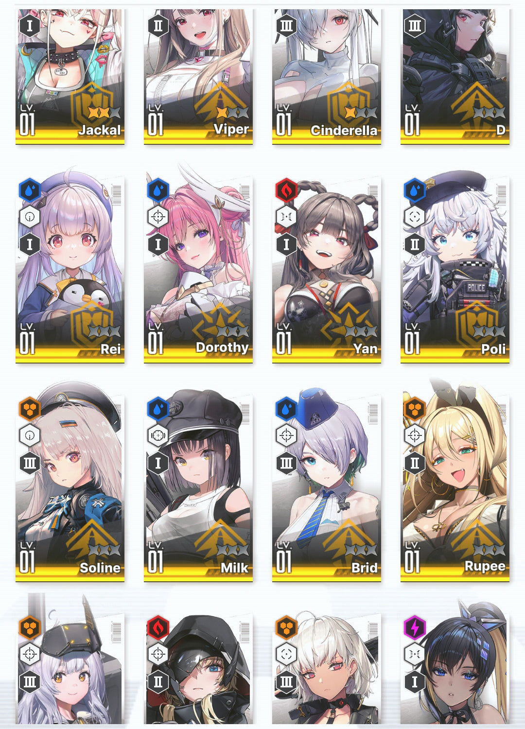 [GLOBAL] GODDESS OF VICTORY NIKKE 24SSR Dorothy+Red Hood+skin+Cinderella+Grave+Viper+Rei++ starter account-Mobile Games Starter