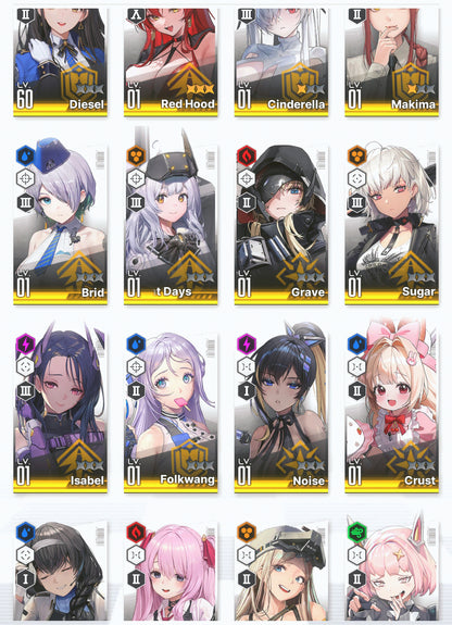 [GLOBAL] GODDESS OF VICTORY NIKKE 24SSR MLB Red Hood+Skin+2 Makima+Coatoff++Cinderella+Grave+Brid+Himeno++ starter account-Mobile Games Starter