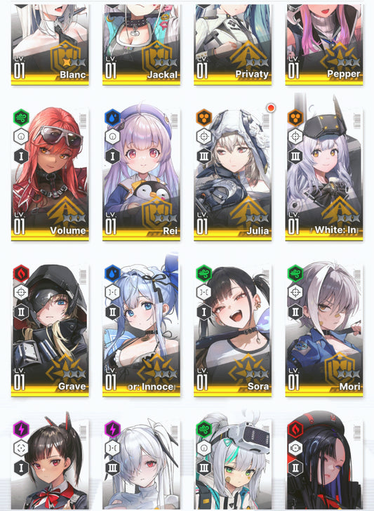 [GLOBAL] GODDESS OF VICTORY NIKKE 24SSR Modernia+Red Hood+Skin+Cinderella+Grave+Little Mermaid+Blanc+Privaty+Pepper+Volume+Rei++ starter account-Mobile Games Starter