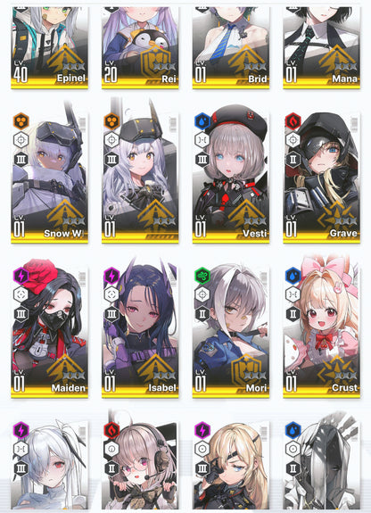 [GLOBAL] GODDESS OF VICTORY NIKKE 24SSR+Pity Red Hood+Skin+Cinderella+Grave+Nero+Snow White+Crust+Mast++ starter account-Mobile Games Starter
