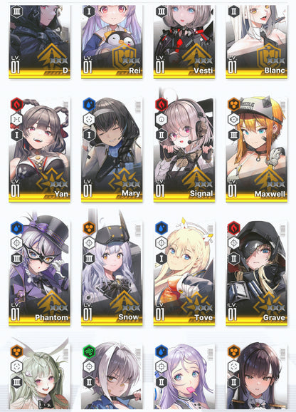 [GLOBAL] GODDESS OF VICTORY NIKKE 25SSR Red Hood+Skin+Cinderella+Grave+Nero+Blanc+Yan+Mihara+Rei++ starter account-Mobile Games Starter