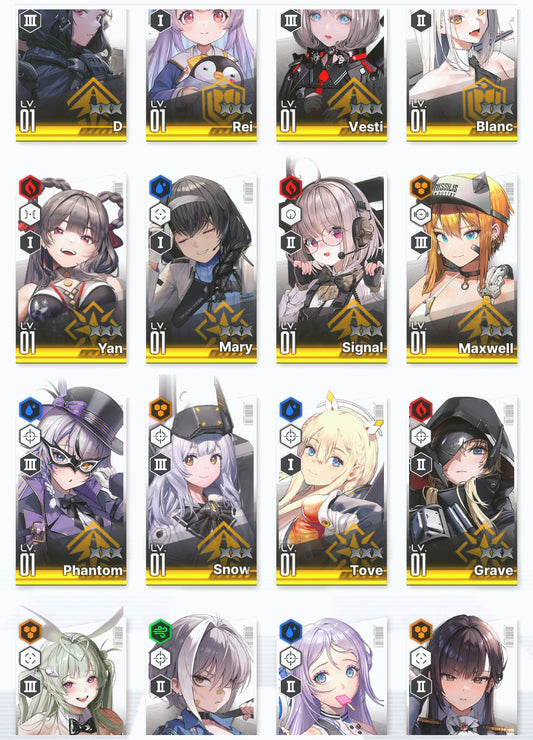 [GLOBAL] GODDESS OF VICTORY NIKKE 25SSR Red Hood+Skin+Cinderella+Grave+Nero+Blanc+Yan+Mihara+Rei++ starter account-Mobile Games Starter