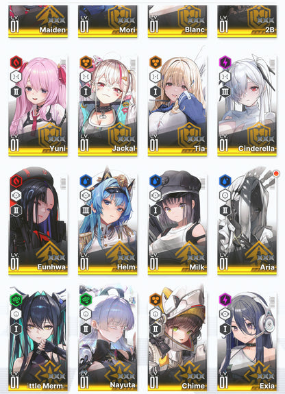 [GLOBAL] GODDESS OF VICTORY NIKKE 26SSR 7Pilgrim MLB 4X Red Hood+Skin+2B+A2+Skin+Scarlet+Nayuta+Cinderella+Grave+Dorothy+Little Mermaid+ starter account-Mobile Games Starter