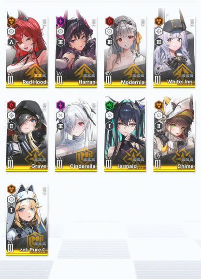 [GLOBAL]GODDESS OF VICTORY NIKKE 23SSR Modernia+skin+3 Red Hood+Skin+Little Mermaid+Cinderella+Grave+Harran+Noir+Novel++ starter account-Mobile Games Starter