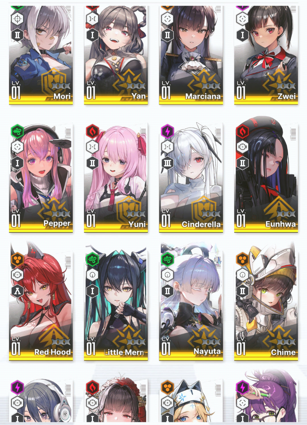 [GLOBAL] GODDESS OF VICTORY NIKKE 27SSR Nayuta+Modernia+skin+Little Mermaid+Dorothy+Red Hood+Skin+Cinderella+Noir+Noah+Volume++ starter account-Mobile Games Starter