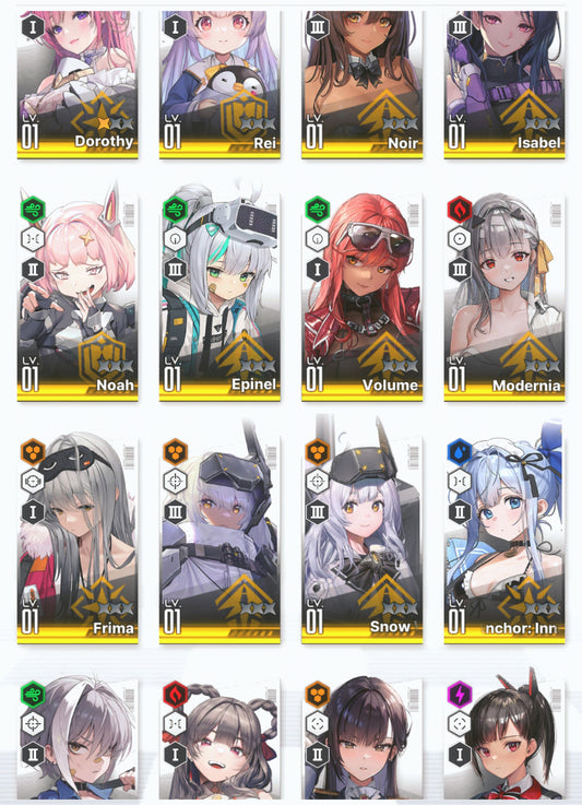 [GLOBAL] GODDESS OF VICTORY NIKKE 27SSR Nayuta+Modernia+skin+Little Mermaid+Dorothy+Red Hood+Skin+Cinderella+Noir+Noah+Volume++ starter account-Mobile Games Starter
