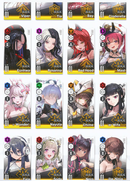 [GLOBAL] GODDESS OF VICTORY NIKKE 29SSR+Pity Nayuta+Red Hood+skin+Cinderella+Grave+Killer Wife+Noir+Tia+Noise++ starter account-Mobile Games Starter
