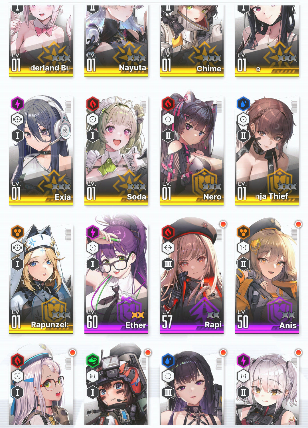 [GLOBAL] GODDESS OF VICTORY NIKKE 29SSR+Pity Nayuta+Red Hood+skin+Cinderella+Grave+Killer Wife+Noir+Tia+Noise++ starter account-Mobile Games Starter