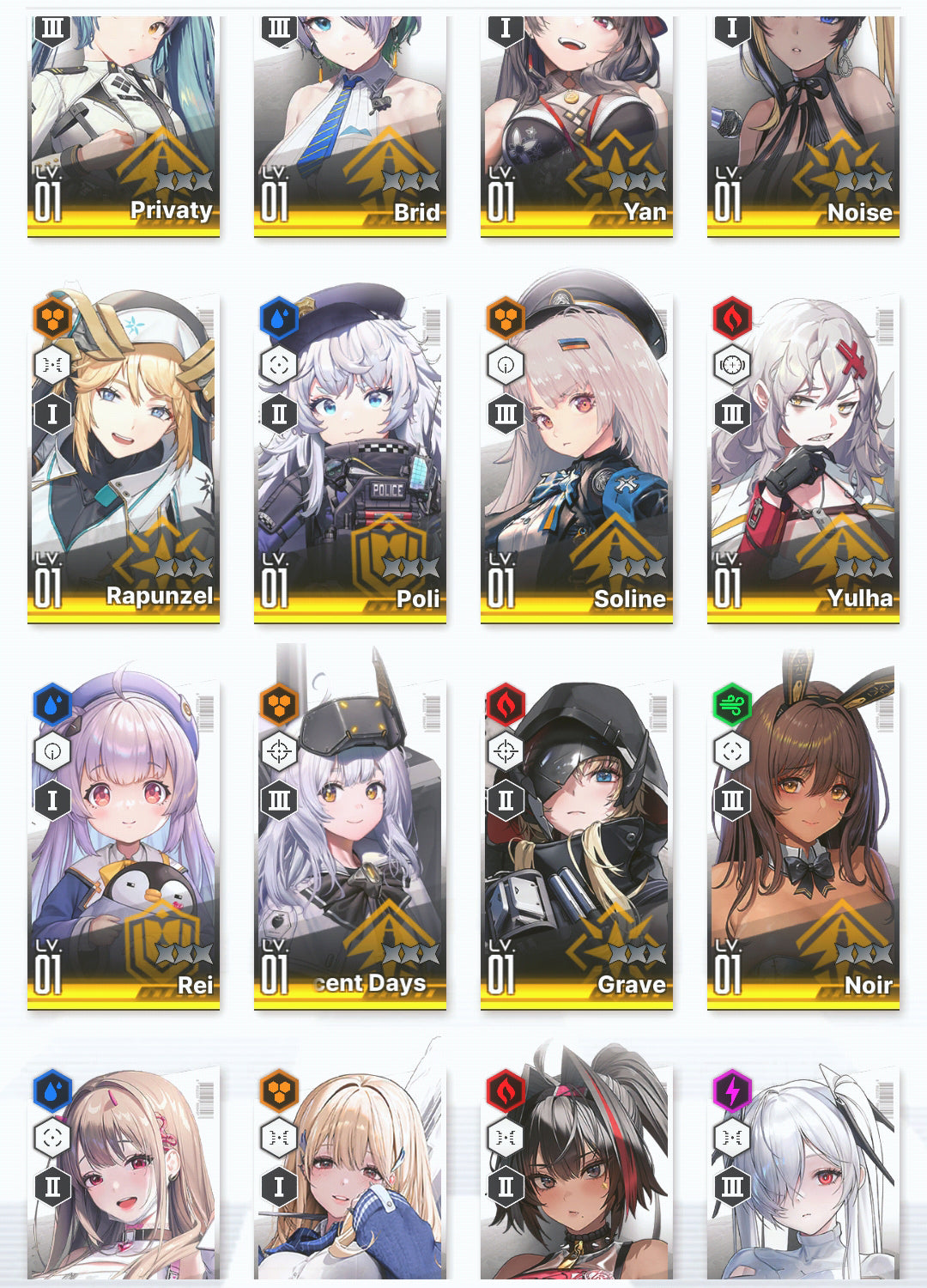 [GLOBAL] GODDESS OF VICTORY NIKKE 29SSR+Pity Nayuta+Red Hood+skin+Cinderella+Grave+Killer Wife+Noir+Tia+Noise++ starter account-Mobile Games Starter