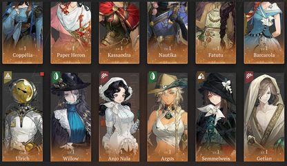 [GLOBAL] [INSTANT] 10 Limited | P5 Beryl P5 Liang Yue P2 Lucy + Rhiannon Fatutu etc + 61 Unilogs | Reverse: 1999 Portrait 5 Starter Account-Mobile Games Starter