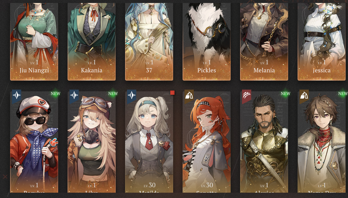 [GLOBAL] [INSTANT] 10 Limited | P5 Beryl P5 Liang Yue P2 Lucy + Rhiannon Fatutu etc + 61 Unilogs | Reverse: 1999 Portrait 5 Starter Account-Mobile Games Starter
