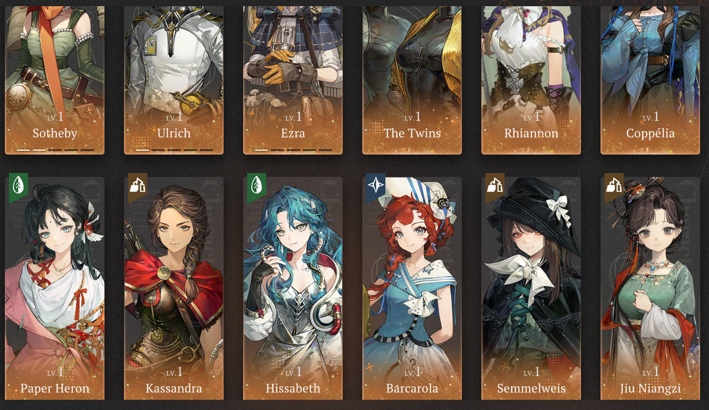 [GLOBAL] [INSTANT] 10 Limited | P5 Nautika P5 Beryl P2 Anjo Nala+ Rhiannon Twins Semmelweis etc + 125 Unilogs | Reverse: 1999 Portrait 5 Starter Account-Mobile Games Starter