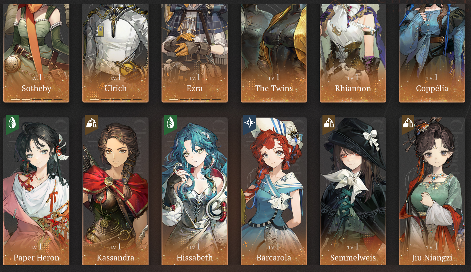 [GLOBAL] [INSTANT] 10 Limited | P5 Nautika P5 Beryl P2 Anjo Nala+ Rhiannon Twins Semmelweis etc + 125 Unilogs | Reverse: 1999 Portrait 5 Starter Account-Mobile Games Starter
