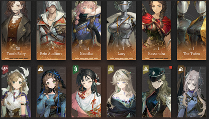 [GLOBAL] [INSTANT] 10 Limited | P5 Nautika P5 Lucy + Rhiannon Twins Paper Heron Beryl etc + 157 Unilogs | Reverse: 1999 Portrait 5 Starter Account-Mobile Games Starter