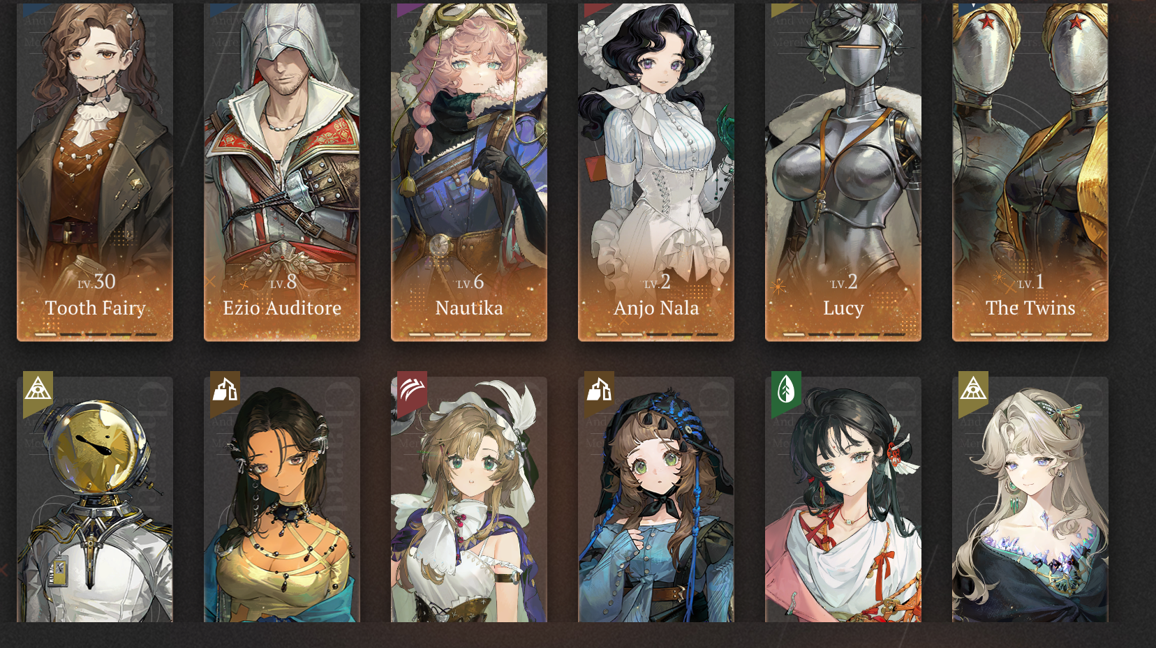 [GLOBAL] [INSTANT] 10 Limited | P5 Nautika P5 Twins P2 Anjo Nala P1 Lucy + Rhiannon Semmelweis etc + 238 Unilogs | Reverse: 1999 Portrait 5 Starter Account-Mobile Games Starter