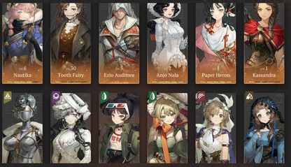 [GLOBAL] [INSTANT] 10 Limited | P5 Paper Heron P5 Anjo Nala P4 Nautika + Rhiannon Kiperina An-an Lee Tooth Fairy etc | Reverse: 1999 Portrait 5 Starter Account-Mobile Games Starter