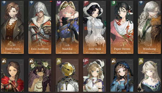 [GLOBAL] [INSTANT] 10 Limited | P5 Paper Heron P5 Anjo Nala P5 Nautika + Rhiannon Semmelweis etc + 82 Unilogs | Reverse: 1999 Portrait 5 Starter Account-Mobile Games Starter