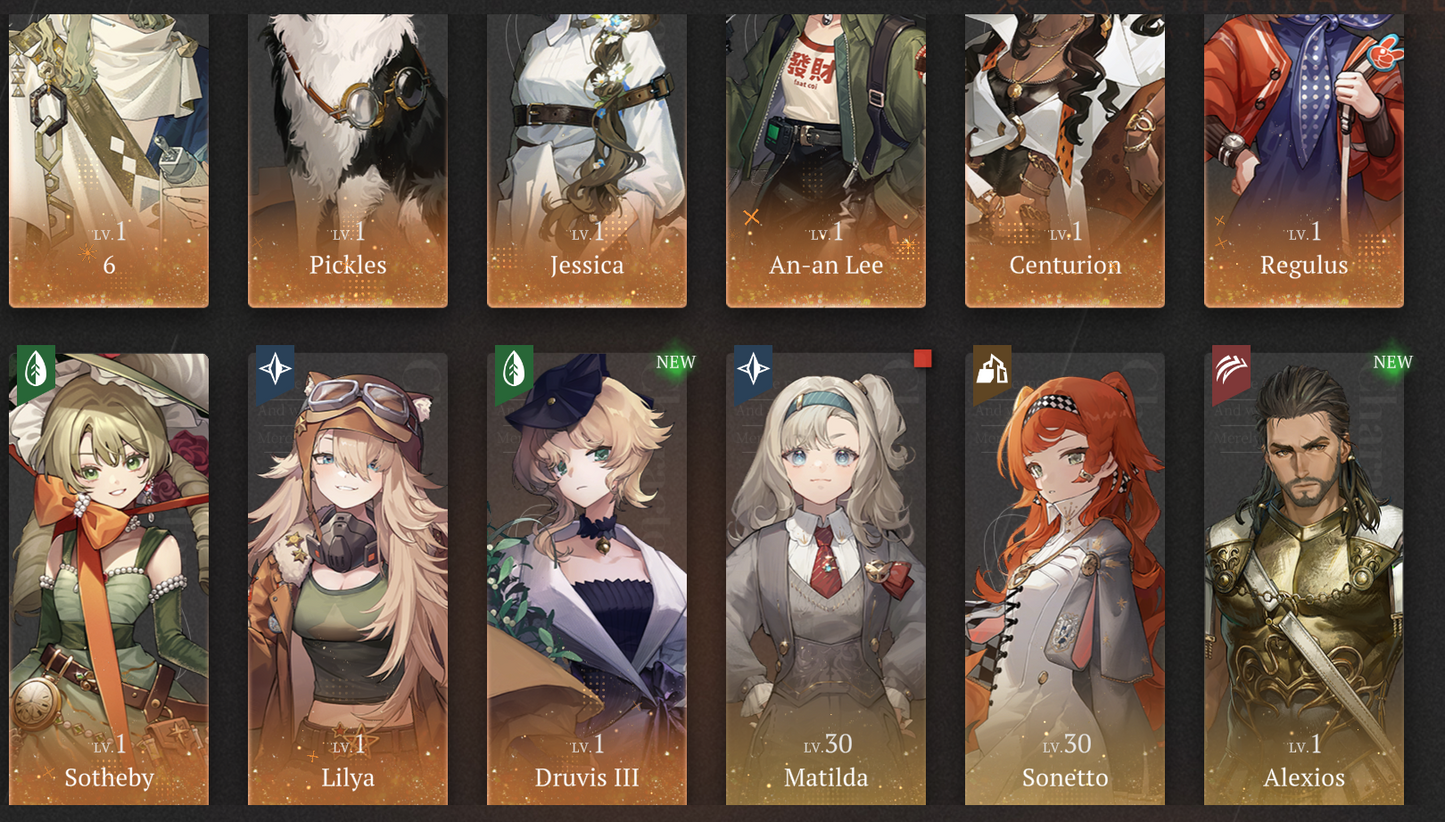 [GLOBAL] [INSTANT] 10 Limited | P5 Paper Heron P5 Anjo Nala +Rhiannon Kiperina An-an Lee Tooth Fairy Fatutu etc+ 64 Unilogs | Reverse: 1999 Portrait 5 Starter Account-Mobile Games Starter