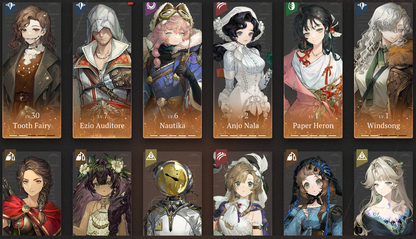 [GLOBAL] [INSTANT] 10 Limited | P5 Paper Heron P5 Anjo Nala P5 Nautika + Rhiannon Semmelweis etc + 82 Unilogs | Reverse: 1999 Portrait 5 Starter Account-Mobile Games Starter