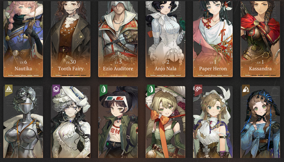 [GLOBAL] [INSTANT] 10 Limited | Triple P5 Paper Heron P5 Nautika P5 Anjo Nala + Rhiannon Kiperina An-an Lee Tooth Fairy etc | Reverse: 1999 Portrait 5 Starter Account-Mobile Games Starter