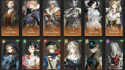 [GLOBAL] [INSTANT] 10 Limited | Triple P5 Rhiannon P5 Lucy P5 Nautika P2 Anjo Nala+ Flutterpage Semmelweis etc + Unilogs | Reverse: 1999 Portrait 5 Starter Account-Mobile Games Starter