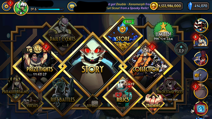 [GLOBAL] [INSTANT] 13000~130000 Relics + Coins | Skullgirls Account (see options)-Mobile Games Starter