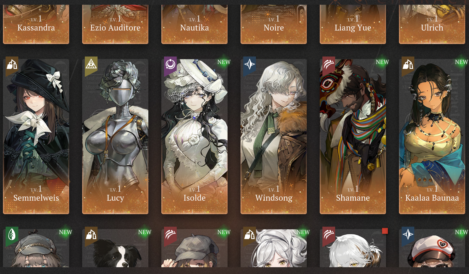 [GLOBAL] [INSTANT] 8 Limited | P5 Beryl P5 Anjo Nala + Marsha Isolde + 100 Unilog | Reverse: 1999 Portrait 5 Starter Account-Mobile Games Starter