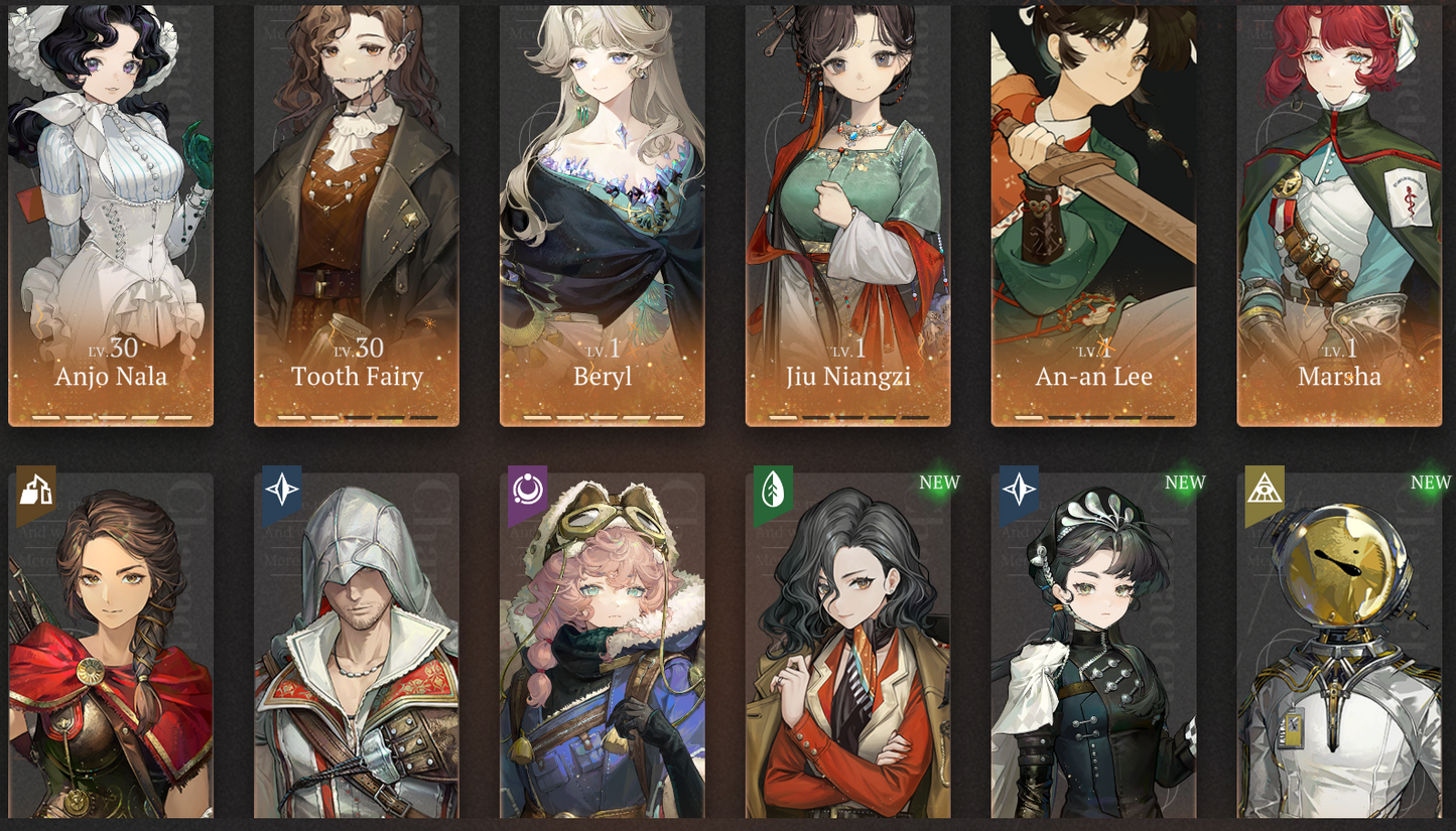 [GLOBAL] [INSTANT] 8 Limited | P5 Beryl P5 Anjo Nala + Marsha Isolde + 100 Unilog | Reverse: 1999 Portrait 5 Starter Account-Mobile Games Starter