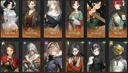 [GLOBAL] [INSTANT] 8 Limited | P5 Beryl P5 Anjo Nala + Marsha Isolde + 100 Unilog | Reverse: 1999 Portrait 5 Starter Account-Mobile Games Starter