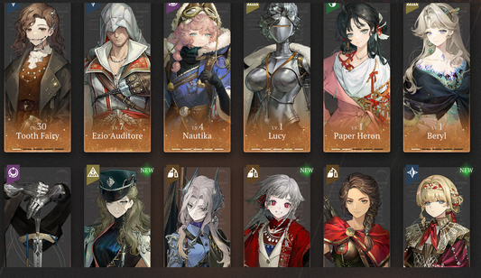 [GLOBAL] [INSTANT] 8 Limited | P5 Nautika P5 Lucy P2 Paper Heron P1 Beryl + Kiperina Tooth Fairy etc | Reverse: 1999 Portrait 5 Starter Account-Mobile Games Starter