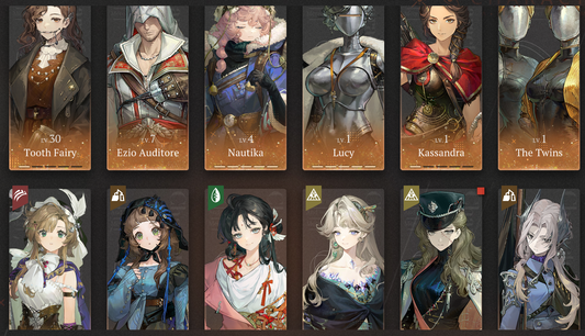 [GLOBAL] [INSTANT] All 11 Limited | P5 Nautika P5 Lucy + Rhiannon Twins Paper Heron Beryl etc + 159 Unilogs | Reverse: 1999 Portrait 5 Starter Account-Mobile Games Starter