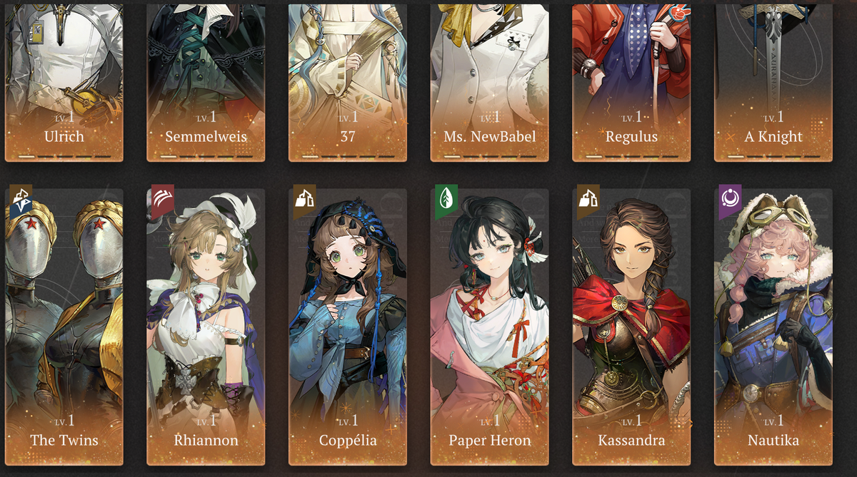 [GLOBAL] [INSTANT] All 11 Limited | Triple P5 Beryl P5 Lucy P5 Anjo Nala P2 Ezio + Rhiannon Twins Fatutu etc + Unilogs | Reverse: 1999 Portrait 5 Starter Account-Mobile Games Starter