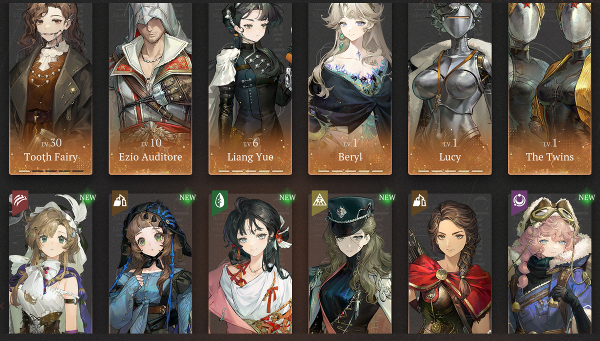 [GLOBAL] [INSTANT] All 11 Limited | Triple P5 Beryl P5 Lucy P5 Liang Yue + Rhiannon Twins etc + Unilogs | Reverse: 1999 Portrait 5 Starter Account-Mobile Games Starter