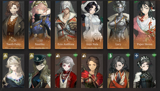 [GLOBAL] [INSTANT] All 9 Limited | P5 Nautika P5 Anjo Nala + Paper Heron Beryl etc + 150 Unilogs | Reverse: 1999 Portrait 5 Starter Account-Mobile Games Starter