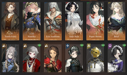 [GLOBAL] [INSTANT] All 9 Limited | P5 Nautika P5 Anjo Nala + Paper Heron Beryl Rubuska Sentinel Semmelweis 37 etc + 169 Unilogs | Reverse: 1999 Portrait 5 Starter Account-Mobile Games Starter