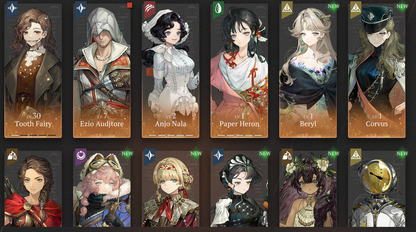 [GLOBAL] [INSTANT] All 9 Limited | P5 Paper Heron P5 Anjo Nala + Kiperina An-an Lee Tooth Fairy Fatutu etc+ 87 Unilogs | Reverse: 1999 Portrait 5 Starter Account-Mobile Games Starter
