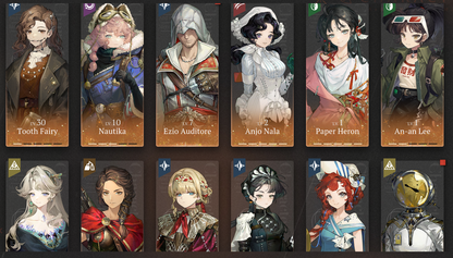 [GLOBAL] [INSTANT] All 9 Limited | P5 Paper Heron P5 Anjo Nala P3 Nautika + Kiperina An-an Lee Tooth Fairy Flutterpage etc | Reverse: 1999 Portrait 5 Starter Account-Mobile Games Starter