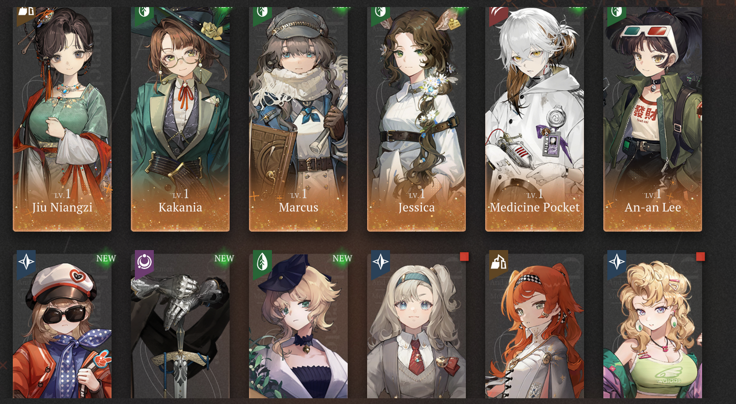 [GLOBAL] [INSTANT] All 9 Limited | P5 Paper Heron P5 Anjo Nala P5 Lucy + Kiperina An-an Lee Tooth Fairy Flutterpage etc+ 81 Unilogs | Reverse: 1999 Portrait 5 Starter Account-Mobile Games Starter