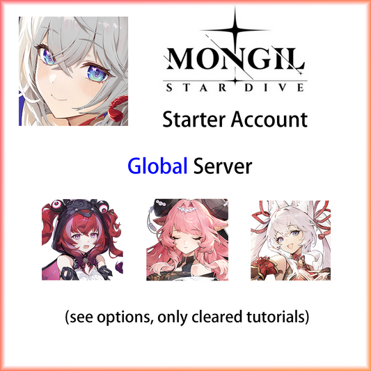[GLOBAL] [INSTANT] Brisshell / Mabel + others | MONGIL: STAR DIVE Starter Account (see options)-Mobile Games Starter